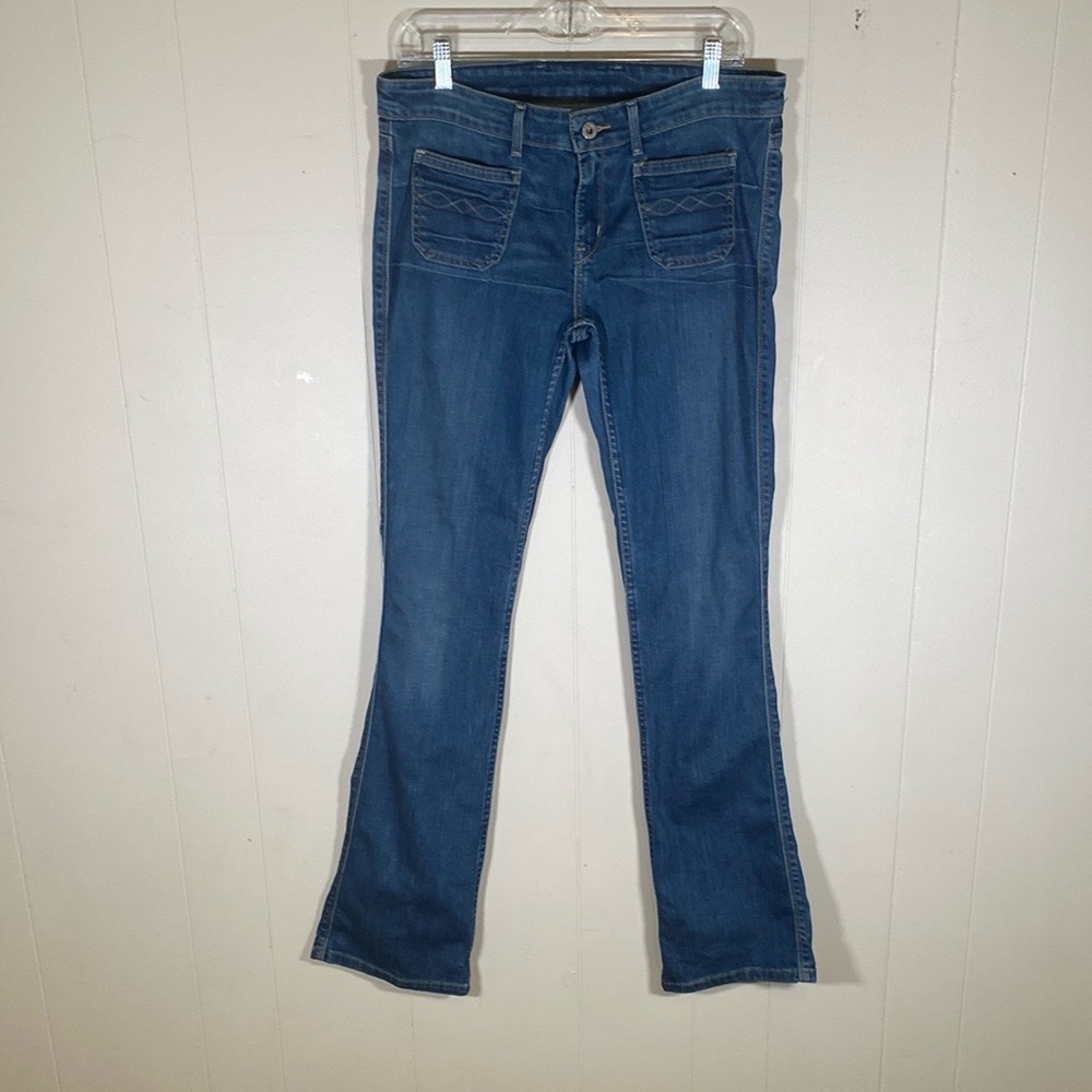 Levi’s boot leg blue denim jeans size 10m